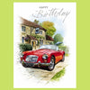 3D MGA Classic Car Birthday Card