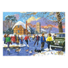 Land Rover Series I and Ice Skaters Jigsaw Puzzle 1000 Piece