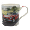 MGB Roadster Mug Red Classic Car Right Side View