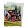 Steam Traction Engine Birthday Greetings Card