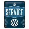 Volkswagen VW Service Small Metal Sign