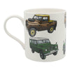 Land Rover Mug in Fine China Left Hand View