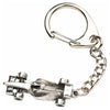 F1 Style Racing Car Keyring Hand Cast In Pewter