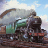 Flying Scotsman Steam Train Birthday Greetings Card With Engine Sound