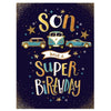 Happy Birthday Son Car & Campervan Card