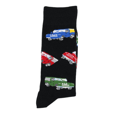 4x4 Land Rover & Jeep Lovers Style Cotton Rich Socks Folded