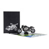Motorcycle 3D Pop Up Birthday Fathers Day Greetings Card