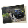 Old Land Rover Series 2 II Postie Birthday Card
