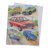 UK Best Selling Cars Ford Vauxhall Since 1965 Birthday Card