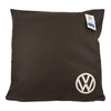 VW Logo Cushion Cover Premium Canvas Volkswagen Officially Licensed